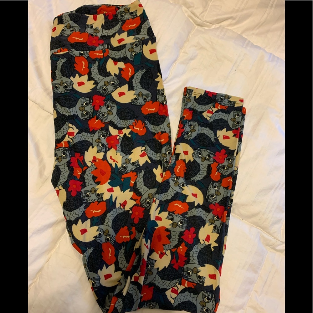 BNWOT Lularoe TC owl leggings